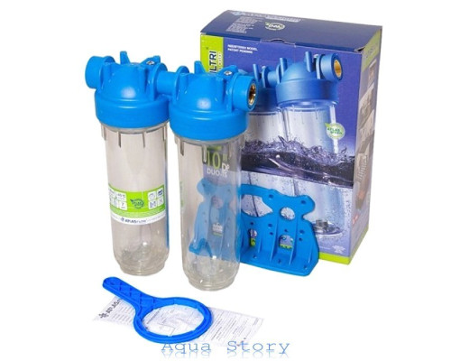 Двойной корпус Atlas filtri DP DUO TS 1" OT 10" (ZA3120680)