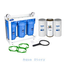 Потрійна система знезалізнення Aquafilter Big Blue 10