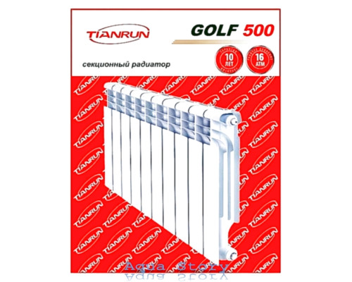 Біметалічний радіатор Tianrun GOLF 500