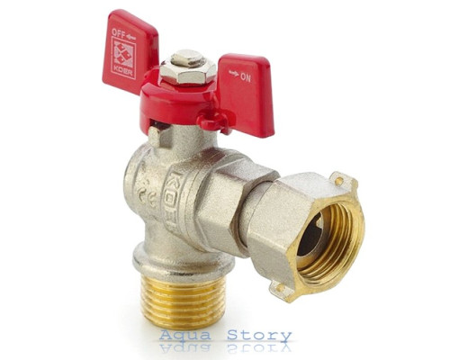 Кран шаровый Koer KR.221 с накидной гайкой 3/4"
