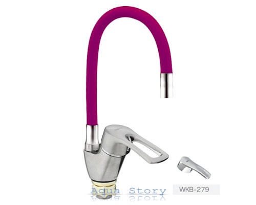 Смеситель для кухни Zerix YUB 279 Purple Reflector