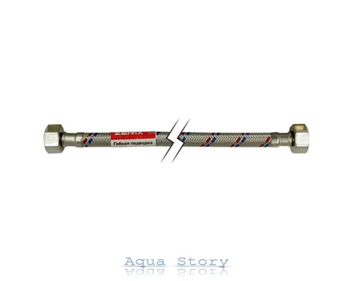 Гибкий подвод Zerix шланг 1/2'' ГГ-080 см