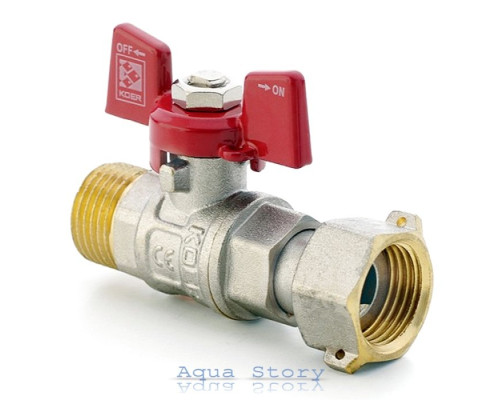 Кран шаровый Koer KR.220 с накидной гайкой 1/2"