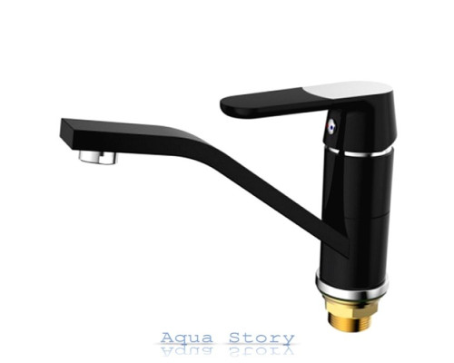 Смеситель для умывальника Mixxus Tiger 555-15 nut Black
