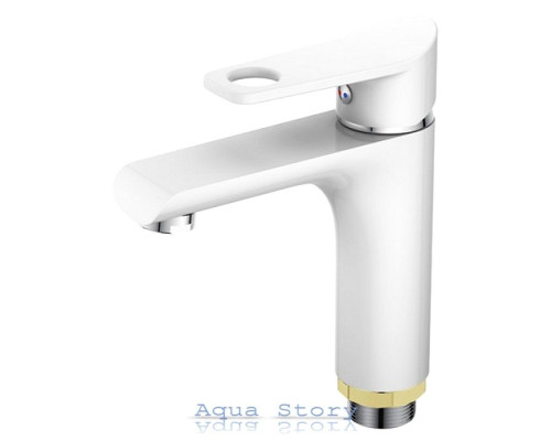 Смеситель для умывальника Mixxus Dallas 001 nut White