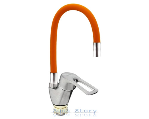 Смеситель для кухни Zerix YUB 181 Orange Reflector