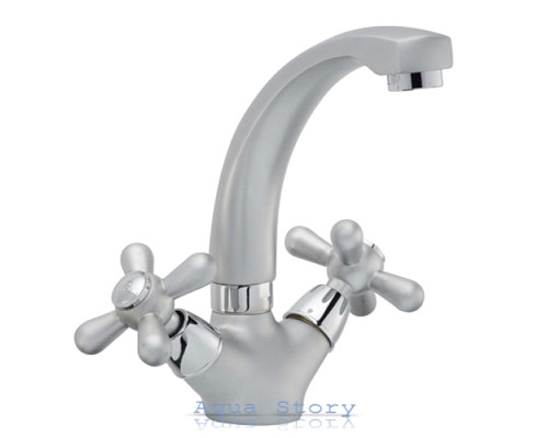 Смеситель для умывальника Haiba Dominox 272 Satin