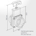 Шиберная засувка Vanne DN 100 / Vanne DN 110