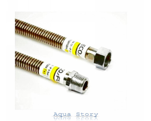 Перехідний шланг для газу ECO-FLEX 1/2 "Н х 3/4В 120