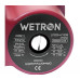 Насос циркуляційний 75Вт Hmax 4м Qmax 40л/хв Ø1½ 180мм бордо + гайки Ø1 Wetron (774212)