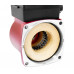 Насос циркуляційний 75Вт Hmax 4м Qmax 40л/хв Ø1½ 180мм бордо + гайки Ø1 Wetron (774212)