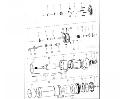 Насос відцентровий свердловинний Dongyin (777133)