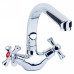 Змішувач PL 1/2 "для кухні Г-гусак на гайці Aquatica (PL-4B255C)