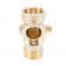 З'єднувач пятівиводний 80мм 1 "М × 1" F × 1 "F × 1/4" M × 1/4 "F ∠180 ° Aquatica (779599)
