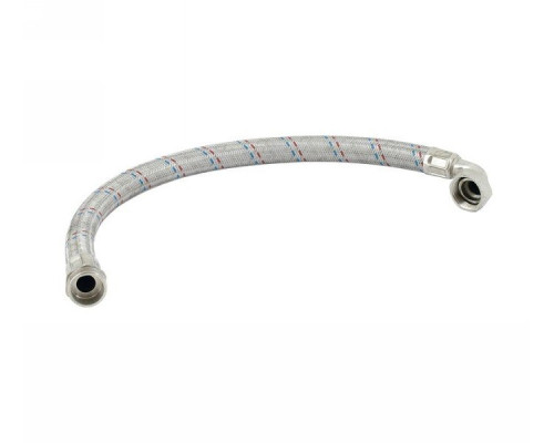 Шланг високого тиску Ø25 80см 1 "М × 1" F (нержавіюча сталь) Aquatica (779575)