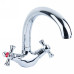Змішувач PL 1/2 "для кухні гусак вухо на гайці Aquatica (PL-4B155C)