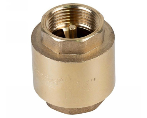 Клапан зворотний 3/4 "F × 3/4" F (латунь) euro 205г Aquatica (779652)