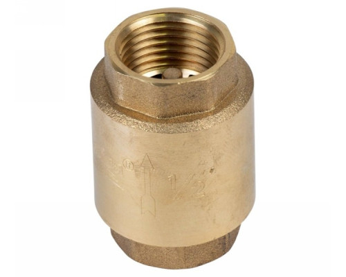 Клапан зворотний 1/2 "F × 1/2" F (латунь) euro 130г Aquatica (779650)