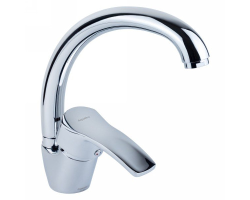 Змішувач ML Ø40 для кухні гусак вухо на гайці Aquatica (ML-4B141C)