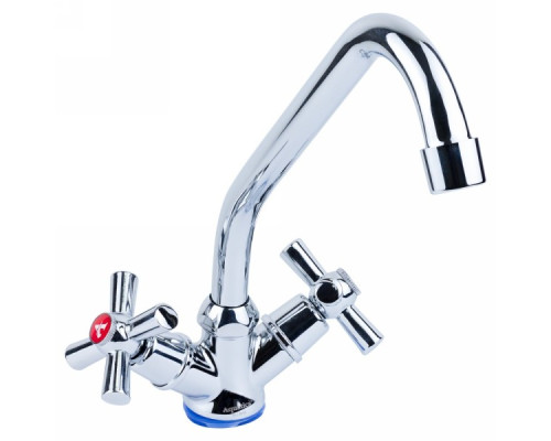 Змішувач PM 1/2 "для кухні економ на гайці Aquatica (PM-1B157C)