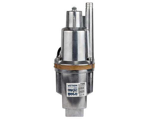 Насос вібраційний 0.25кВт 10м кабелю верхній забор WETRON (WVM60) (778382)