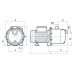 Насоси+ Комплект JS110X + НТ24 + FLEXIBLE 1M/F * 50 см ¾ * 90 + Комплект автоматики (80 мм)