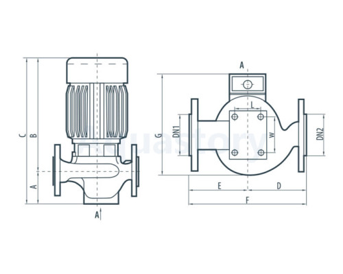 Sprut Циркуляційний насос 1VP-DN50