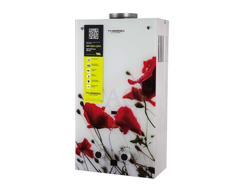 Газовая колонка Thermo Alliance дымоходная JSD20-10GB 10 л стекло (цветок)