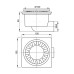 Зливний трап AlcaPlast APV15