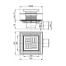 Зливний трап AlcaPlast APV3444