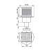Зливний трап AlcaPlast APV32 SMART