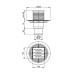 Зливний трап AlcaPlast APV202
