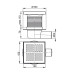 Зливний трап AlcaPlast APV5211