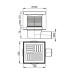 Зливний трап AlcaPlast APV5411