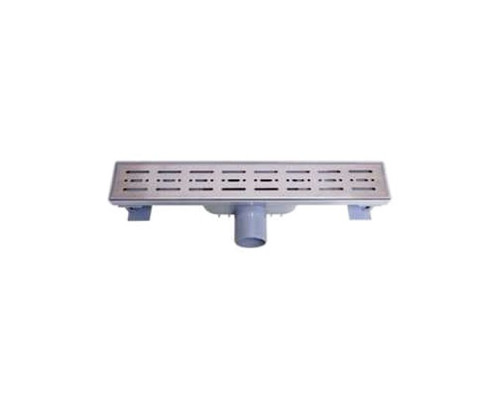 Nova ​5072 Трап сливной нержавеющая сталь 7см x 40см выход боковой Ø50