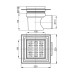 Зливний трап AlcaPlast APV12