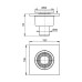 Зливний трап AlcaPlast APV4