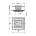 Зливний трап AlcaPlast APV1324
