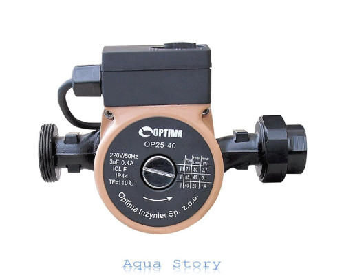 Насос циркуляционный Optima OP25-40 130 мм