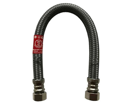 Шланг для води Tucai 1/2"x1/2" ВВ 0,6 м. антикорозія TAQ super HG-1212-600 206790