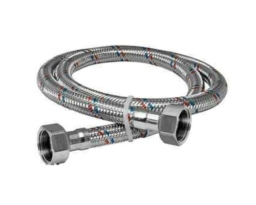 Шланг нержавійка Solomon 1/2"х1/2" ВВ 1,0 м. HS30