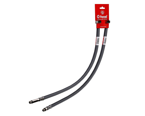 Шланг для змішувача Tucai М10х1/2" 1,0 м. антикорозія TAQ grif АСВ 206223 пара