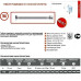 Шланг для води Tucai 3/8"x1/2" НВ 0,3 м. TAQ MG-3812-300 202465