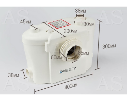 Sololift Сололифт канализационная насосная станция Sprut WCLift 560/3F