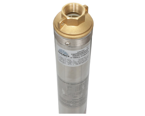 Насос заглибний свердловинний відцентровий Vitals aqua 3-10DCo 1728-0.6r