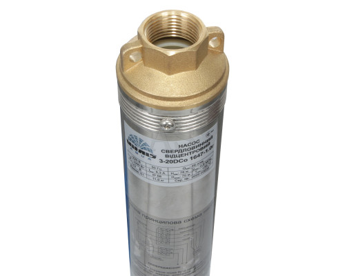 Насос заглибний свердловинний відцентровий Vitals aqua 3-20DCo 1647-1.0r