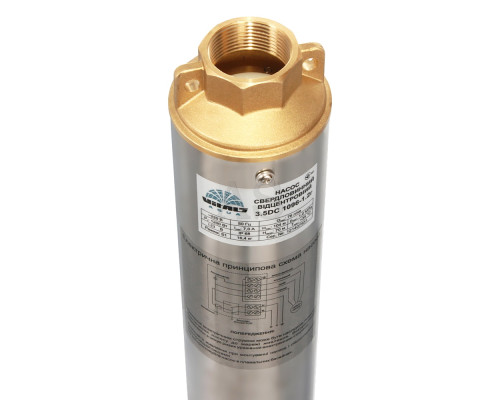Насос заглибний свердловинний відцентровий Vitals aqua 3.5DC 1096-1.2r