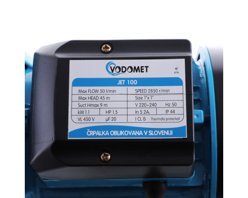 Насос поверхностный центробежный Vodomet JET100, чугун (VO0019)