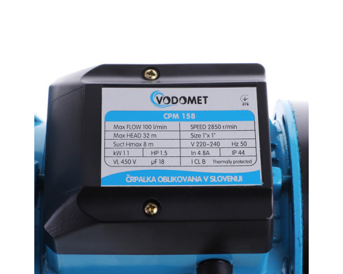 Насос поверхностный центробежный Vodomet JET100, CPM158 (VO0022)