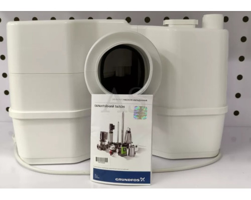 Автоматическая канализационная установка Grundfos Sololift2 WC-1 для туалета и душа